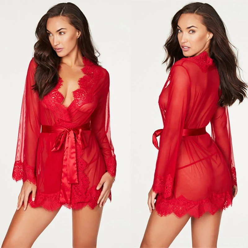 Lace Dress - Sexy Lingerie Hot Women Sexy Porno